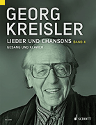 Lieder Und Chansons Book 4 Voice and Piano, German