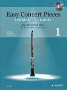Easy Concert Pieces – Book 1 25 Pieces from 4 Centurie<br><br>Clarinet and Piano<br><br>Book/ CD