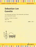 Gavotte Op. 112 B Minor<br><br>Cello and Piano<br><br>Student Level 3