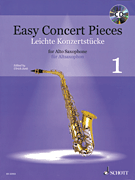 Easy Concert Pieces, Book 1 23 Pieces from 5 Centuries<br><br>Alto Saxophone and Piano