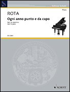 Ogni Anno Punto E Da Capo Suite for Piano<br><br>based on the music for the comedy of the same nam