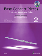 Easy Concert Pieces – Volume 2 20 Pieces from 4 Centuries<br><br>Flute and Piano