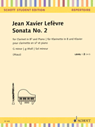 Sonata No. 2 in G Minor Clarinet and Piano