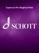 Capriccio Per Siegfried Palm Version for Double Bass Solo
