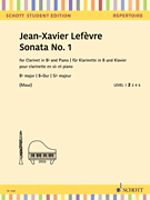 Sonata No. 1 From: Méthode De Clarinette<br><br>Clarinet and Piano