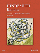 Kanons Volume II for Choir and Brass Instruments<br><br>Score