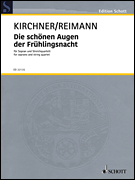 Die Schönen Augen Der FrÜhlingsnacht Six Lieder by Theodor Kirchner<br><br>Soprano and String Quartet<br><br>Score a