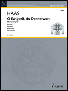 O Ewigkeit, Du Donnerwort Choral Prelude for Organ