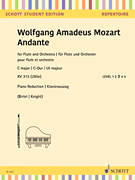 Andante in C Major, K. 315 (285e) Flute and Piano Reduction