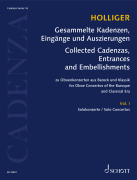 Collected Cadenzas, Embellishments and Arrangements for Oboe Concertos of the Baroque and Classical Era<br><br>Vol I: Solo C