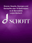 Gränzä: Geseits, Gsungns und Gschpillts uber 10 Gedichtjieni va dr Bernadette Lerjen-Sarbach 4 Performers<br><br>Performance Score