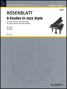 8 Etudes in Jazz Style for Young Virtuosos with Small Hands<br><br>Piano