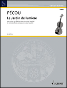 Product Cover for Le Jardin De Lumière Violin (or Flute) and Piano Schott Softcover by Hal Leonard