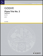 Cover for Piano Trio No. 2, Op. 100 : Schott by Hal Leonard
