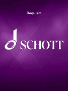 Requiem Chorus and Orchestra<br><br>Choral Score