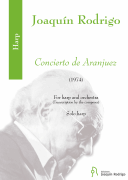 Concierto De Aranjuez Harp and Orchestra<br><br>Score
