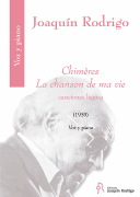 Chimeres – La Chanson De Ma Vie (Candiones Ligeras) Voice and Piano