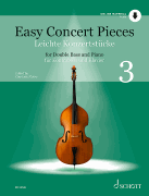 Easy Concert Pieces – Volume 3 for Double Bass and Piano<br><br>Edition with Online Audio