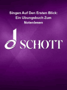 Singen Auf Den Ersten Blick: Ein Übungsbuch Zum Notenlesen German<br><br>Book with Online Audio