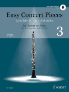 Easy Concert Pieces – Volume 3 for Clarinet and Piano<br><br>14 Pieces From 4 Centuries