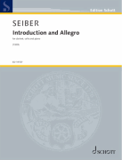 Introduction and Allegro Clarinet, Cello and Piano<br><br>Score and Parts