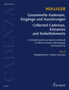 Collected Cadenzas, Embellishments and Arrangements for Oboe Concertos of the Baroque and Classical Era<br><br>Vol II: Double Concertos