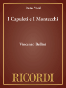 I Capuleti e I Montecchi Vocal Score