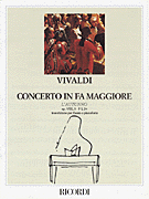 Concerto in F Major &ldquo;L'autunno&rdquo; (Autumn) from The Four Seasons RV293, Op.8 No.3 Flute with Piano Reduction