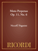Moto Perpetuo Op. 11, No. 6 Violin and Piano