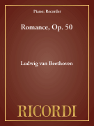 Romance, Op. 50 Recorder Solo