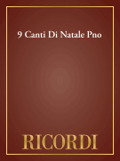 9 Canti Di Natale Pno Piano Solo