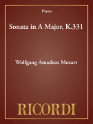 Sonata in A Major, K.331 Piano Solo