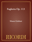 Fughetta Op. 113 Guitar Solo