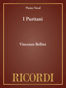 I Puritani Vocal Score