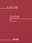 Nessun Dorma (from <i>Turandot</i>) Voice and Piano