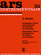 Introduction, Theme and Variations Score and Parts