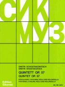 Quintett, Op. 57 Score and Parts
