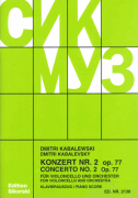 Konzert No. 2, Op. 77 Score and Parts