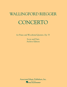 Concerto for Piano and Woodwind Quintet, Op. 53 Score and Parts