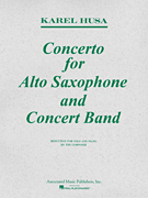 Concerto for Alto Saxophone and Concert Band Score and Parts