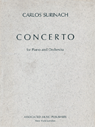 Concerto for Piano and Orchestra (1973) Full Score