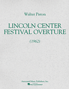 Lincoln Center Festival Overture (1962) Full Score