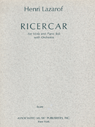 Ricercar (1968) Full Score