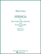 Syringa (1978) Full Score