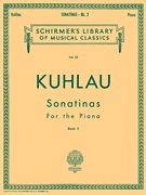 Sonatinas – Book 2 Schirmer Library of Classics Volume 53<br><br>Piano Solo