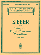 36 Eight-Measure Vocalises, Op. 94 Schirmer Library of Classics Volume 113
