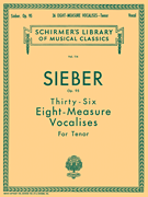 36 Eight-Measure Vocalises, Op. 95 Schirmer Library of Classics Volume 114