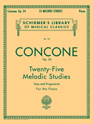 25 Melodic Studies, Op. 24 Schirmer Library of Classics Volume 139<br><br>Piano Solo