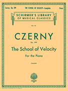 School of Velocity, Op. 299 (Complete) Schirmer Library of Classics Volume 161<br><br>Piano Technique