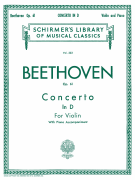 Concerto in D Major, Op. 61 Schirmer Library of Classics Volume 233